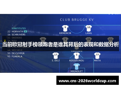 当前欧冠射手榜领跑者是谁其背后的表现和数据分析 当前欧冠射手榜领跑者是谁其背后的表现和数据分析